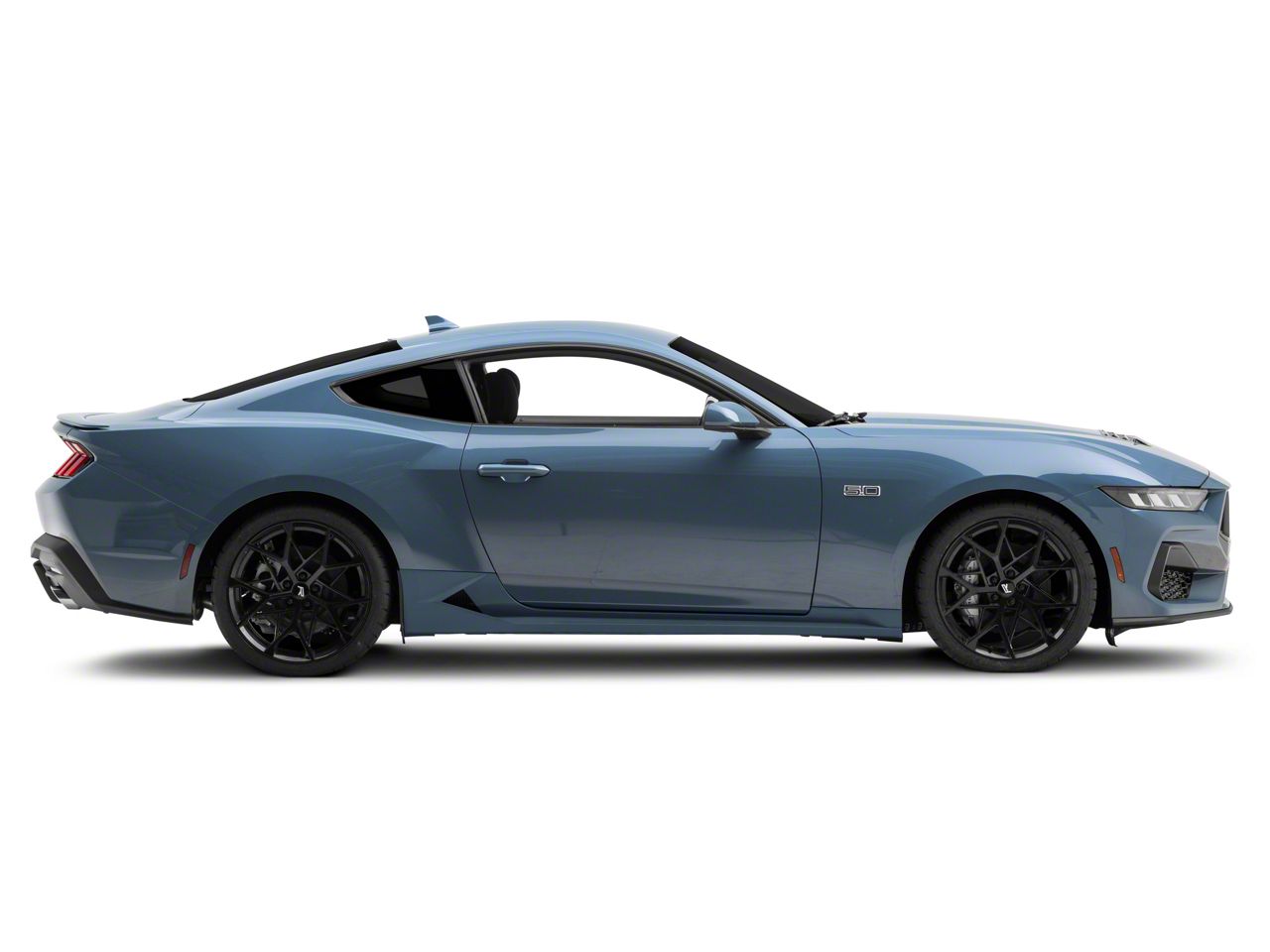 【massnoun】[ EXCLUSIVE ] SOLID REAL SOFT SHEARING MUSTANG MP Concepts Mustang Side Skirts; Unpainted 443694 (24-25