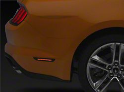 MP Concepts LED Side Marker Lights; Rear; Smoked (18-23 Mustang)