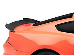 MP Concepts V-Style Rear Spoiler; Gloss Black (15-23 Mustang Fastback)