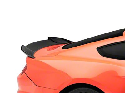 MP Concepts V-Style Rear Spoiler; Matte Black (15-23 Mustang Fastback)