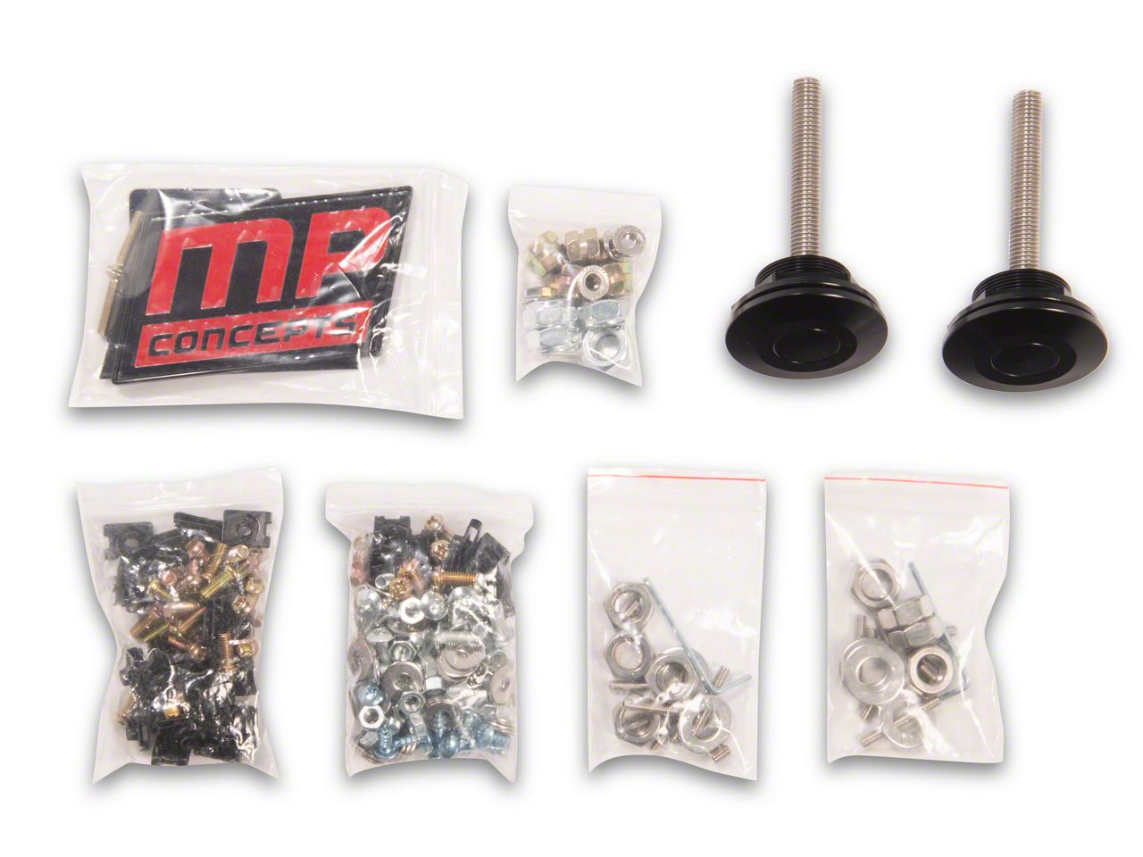 MP Concepts Mustang Widebody Kit; Unpainted 430831 (18-23