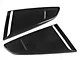 MP Concepts Quarter Window Scoops; Unpainted (15-23 Mustang Fastback)