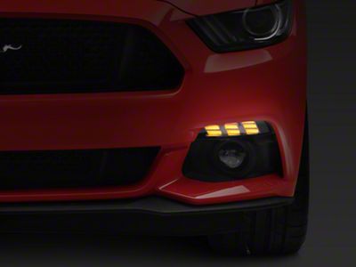 MP Concepts LED Turn Signals; Smoked (15-17 Mustang)