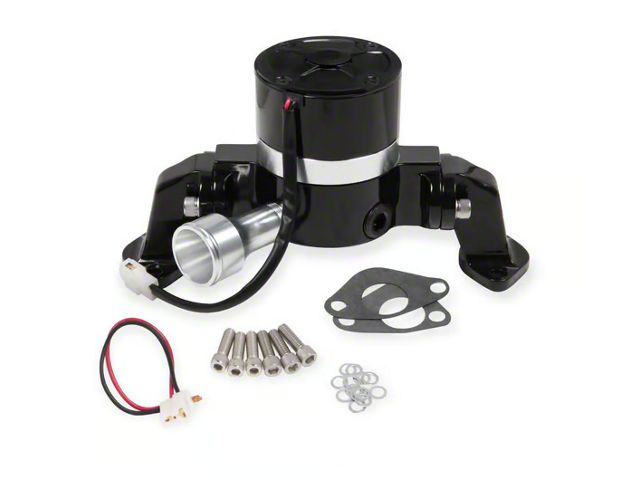 Mr. Gasket Electric Water Pump; 35 GPM; Black (98-15 V8 Camaro)