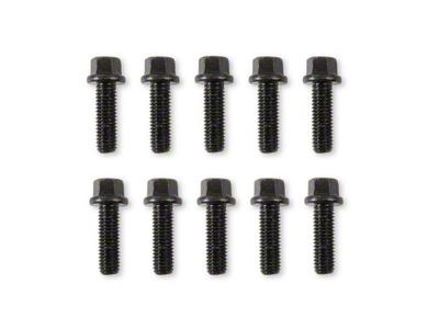 Mr. Gasket Header Bolts; M8-1.25x25MM; Black Oxide (97-02 5.7L Camaro)