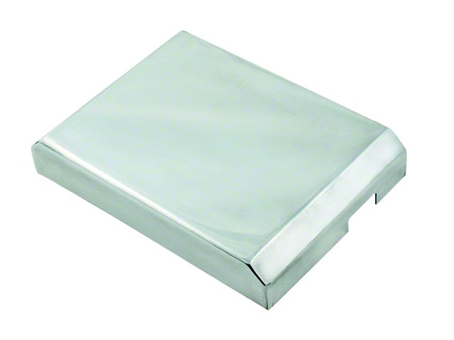 Mr. Gasket Aluminum Fuse Box Cover; Polished (09-14 5.7L HEMI Challenger)