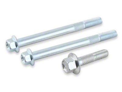 Mr. Gasket Starter Bolts; 2-Long and 1-Short (97-13 Corvette C5 & C6)