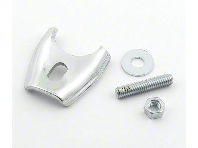 Mr. Gasket Competition Distributor Clamp; Chrome (79-85 5.0L Mustang)
