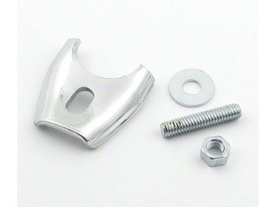 Mr. Gasket Competition Distributor Clamp; Chrome (79-85 5.0L Mustang)
