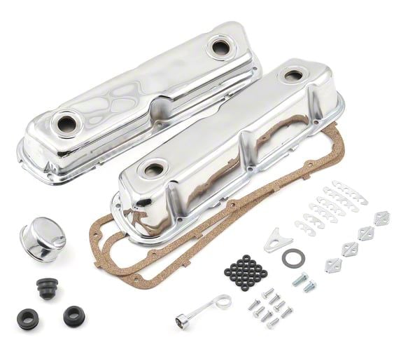 Mr. Gasket Mustang Engine DressUp Kit; Chrome 9832 (7995 5.0L Mustang