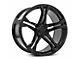 MRR M017 Black Wheel; Rear Only; 20x10 (10-15 Camaro)