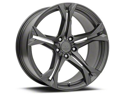 MRR M017 Graphite Wheel; Rear Only; 20x10; 23mm Offset (10-15 Camaro)