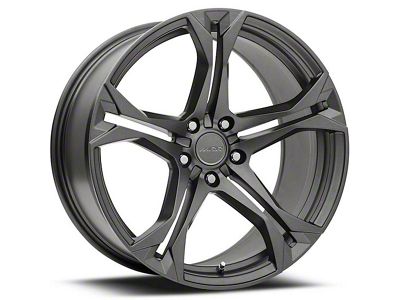 MRR M017 Graphite Wheel; Rear Only; 20x10 (10-15 Camaro)