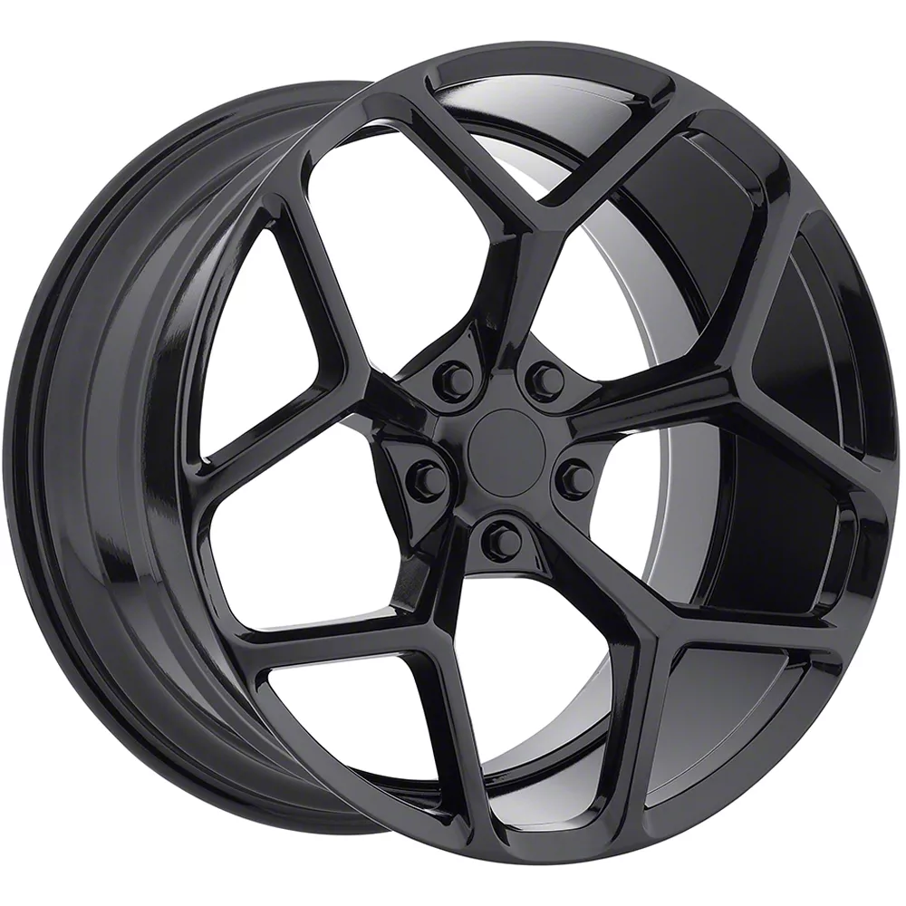 MRR M228 Black Wheel; Rear Only; 20x10; 23mm Offset (10-15 Camaro)
