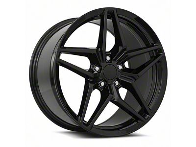 MRR M755 Gloss Black Wheel; Rear Only; 20x11 (10-15 Camaro)