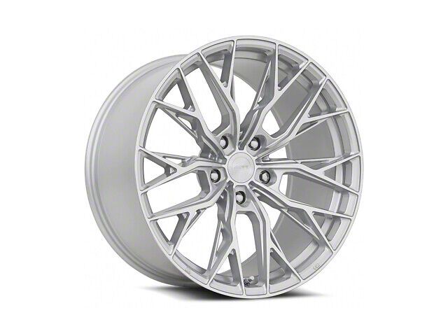 MRR GF5 Silver Machined Wheel; 20x10 (10-14 Mustang)