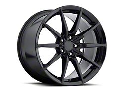 MRR M350 Gloss Black Wheel; 19x10; 40mm Offset (15-23 Mustang GT, EcoBoost, V6)