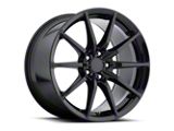 MRR M350 Gloss Black Wheel; Rear Only; 19x11; 55mm Offset (15-23 Mustang GT, EcoBoost, V6)