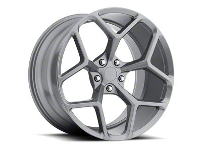 MRR M228 Gunmetal Graphite Wheel; 20x10; 35mm Offset (16-24 Camaro)
