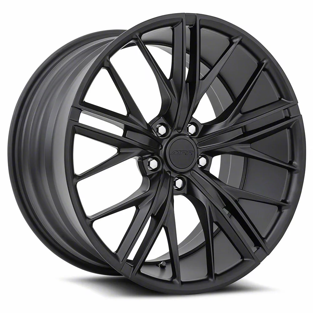 Spec-1 Camaro SP-20 Gloss Black and Machined Wheel; 18x8
