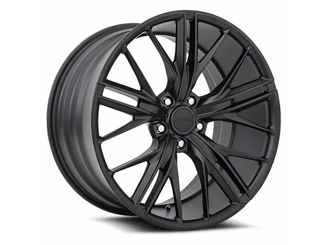 MRR M650 Matte Black Wheel; Rear Only; 20x11 (16-24 Camaro)