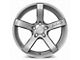 MRR VP5 Silver Machined Wheel; Rear Only; 20x10.5 (08-23 RWD Challenger, Excluding Widebody)