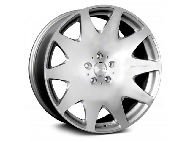 MRR HR3 Silver Machine Wheel; 20x9.5 (11-23 RWD Charger, Excluding Widebody)