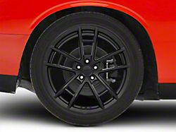 MRR M392 Black Wheel; Rear Only; 20x11 (08-23 RWD Challenger)