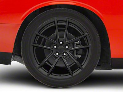 MRR M392 Black Wheel; Rear Only; 20x11; 24mm Offset (08-23 RWD Challenger)