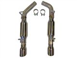MRT Street Race Axle-Back Exhaust with Polished Tips (15-23 3.6L Charger)