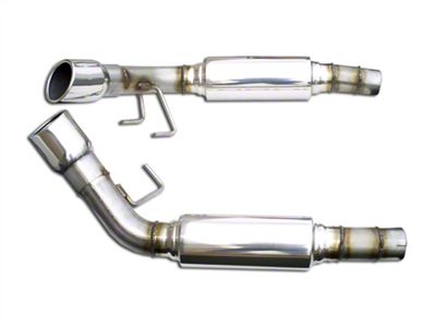 MRT Version 1 Axle-Back Exhaust with Polished Tips (10-15 Camaro SS)