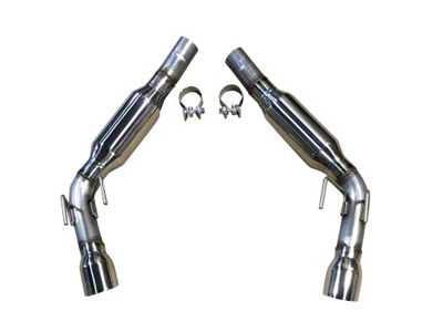 MRT Version 1 Axle-Back Exhaust with Polished Tips (10-15 V6 Camaro w/o Ground Effects Package)