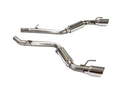 MRT Version 1 Axle-Back Exhaust with Polished Tips (16-24 V6 Camaro w/o Ground Effects Package)