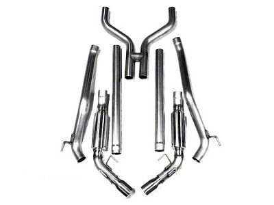 MRT Version 1 Cat-Back Exhaust with Polished Tips (10-15 Camaro SS w/o Ground Effects Package)