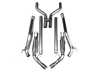MRT Version 1 Cat-Back Exhaust with Polished Tips (10-15 V6 Camaro w/o Ground Effects Package)