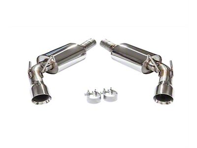 MRT Version 2 Axle-Back Exhaust with Polished Tips (10-15 V6 Camaro)