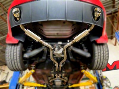 MRT Version 2 Cat-Back Exhaust with Polished Tips (10-15 V6 Camaro w/o Ground Effects Package)