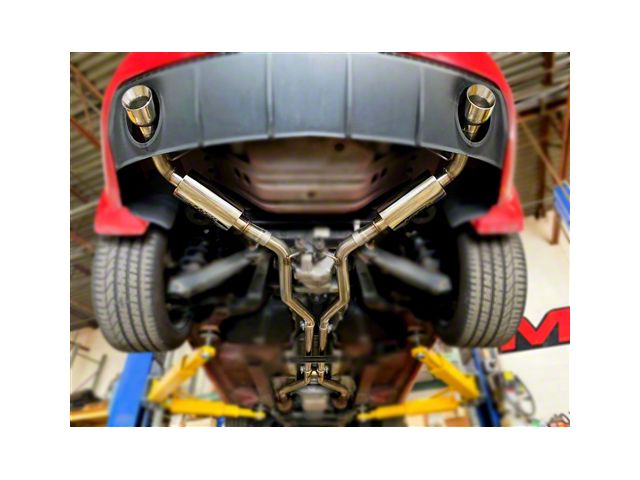 MRT Version 2 Cat-Back Exhaust with Polished Tips (10-15 V6 Camaro w/o Ground Effects Package)