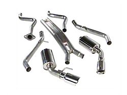 Version 2 Cat-Back Exhaust with Polished Tips (16-24 V6 Camaro w/o Ground Effects Package)