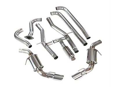 MRT Version 2 Cat-Back Exhaust with Polished Tips (16-24 Camaro SS w/o NPP Dual Mode Exhaust)