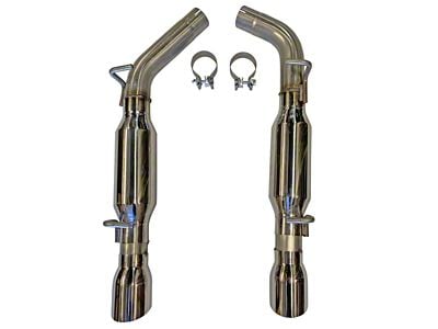MRT Street Race Axle-Back Exhaust with Polished Tips (15-23 5.7L HEMI Charger)