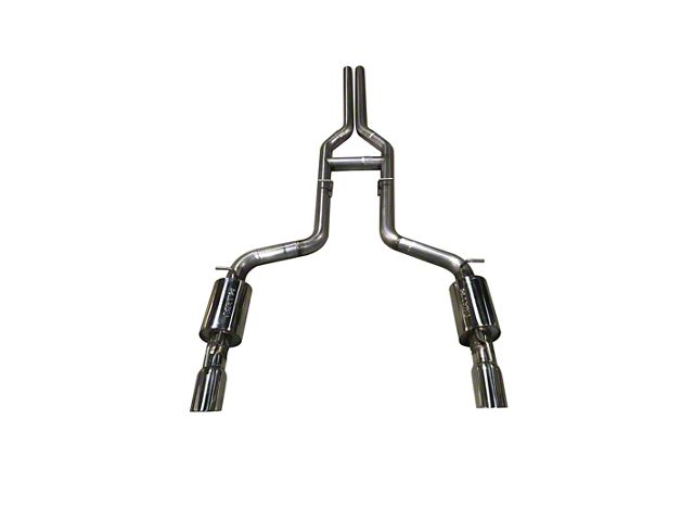MRT Sport Touring Cat-Back Exhaust with Polished Tips (12-14 6.4L HEMI Charger)