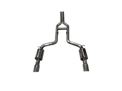 MRT Sport Touring Cat-Back Exhaust with Polished Tips (12-14 6.4L HEMI Charger)