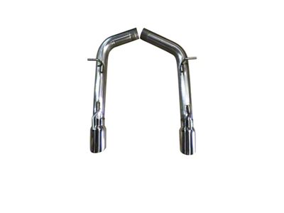 MRT Street Race Axle-Back Exhaust with Polished Tips (12-14 6.4L HEMI Charger)