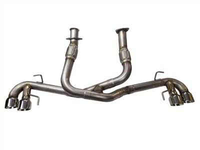 MRT Street Race Cat-Back Exhaust with Polished Tips (20-25 6.2L Corvette C8)
