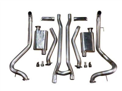 MRT 2.50-Inch ChamberFlow Cat-Back Exhaust (64-70 V8 Mustang)