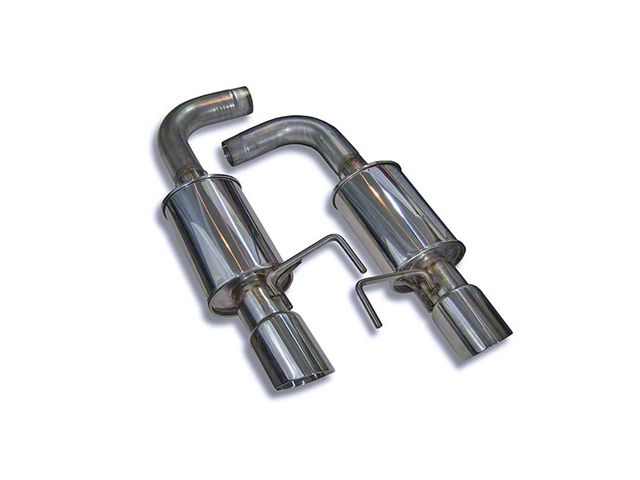 MRT Sport Touring Axle-Back Exhaust with Polished Tips (15-24 Mustang EcoBoost w/o Active Exhaust)