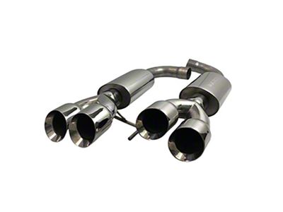 MRT Sport Touring Axle-Back Exhaust with Polished Tips (18-23 Mustang GT w/o Active Exhaust)