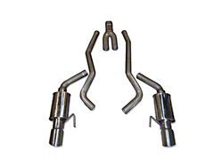 MRT Sport Touring Cat-Back Exhaust with Polished Tips (15-26 Mustang EcoBoost Fastback w/o Active Exhaust)