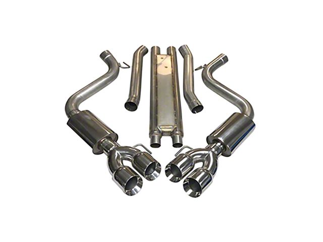 MRT Sport Touring Cat-Back Exhaust DMS with Polished Tips (18-23 Mustang GT w/o Active Exhaust)